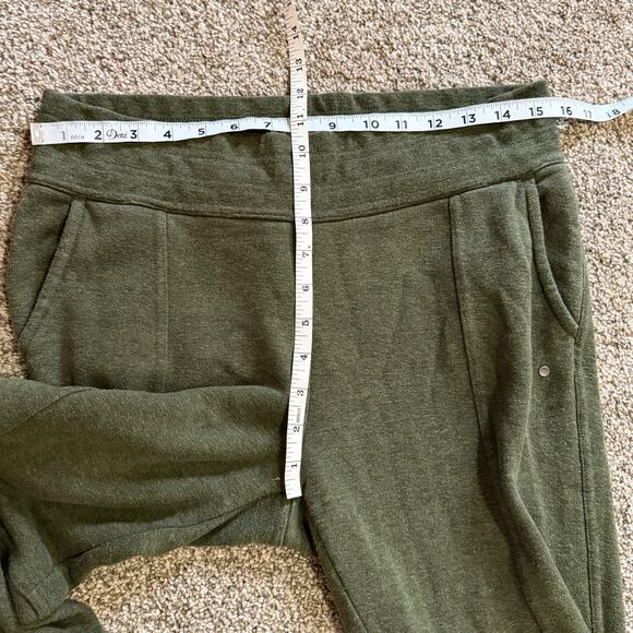 Prana Hemp Blend Green Jogger Pants Womens Size Medium - Picture 6 of 6